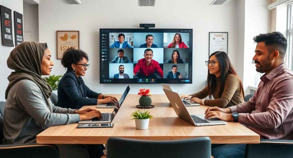 Salas Híbridas de Videoconverência