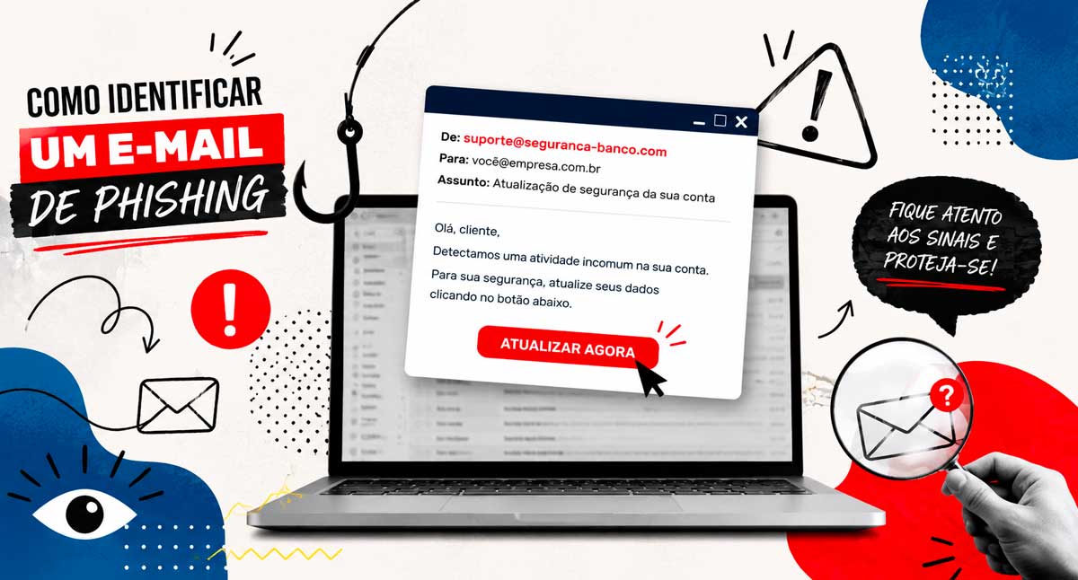 como identificar um e-mail de phishing